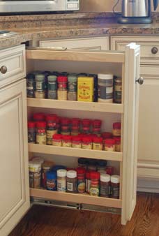 Spice Rack in Haas Cabinet