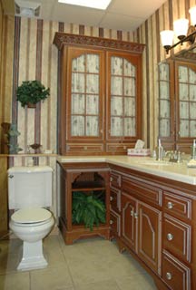 Bathroom Design with Levant Cabinets